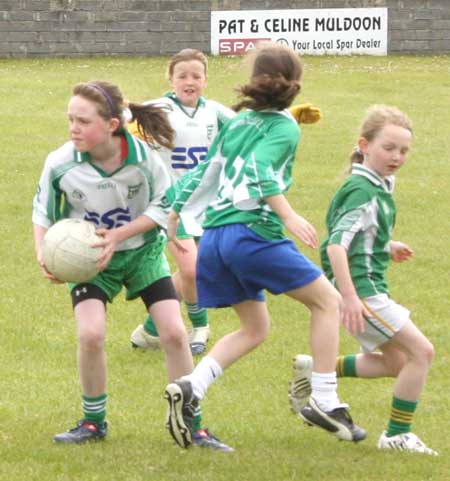 Action from the under 12 Go Games blitz.