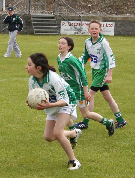 Action from the under 12 Go Games blitz.