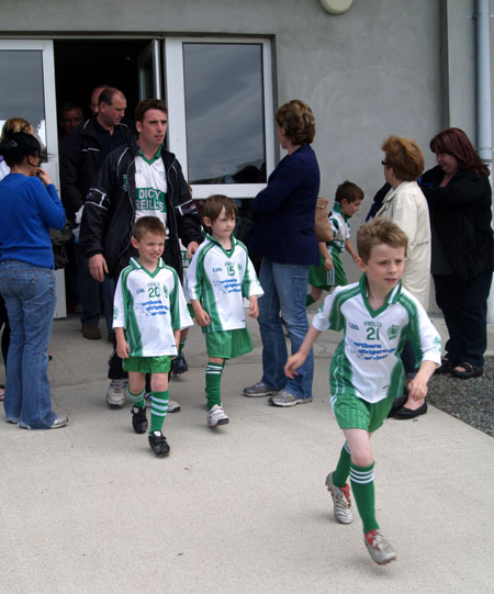 Action from the under 8 blitz in Letterkenny.