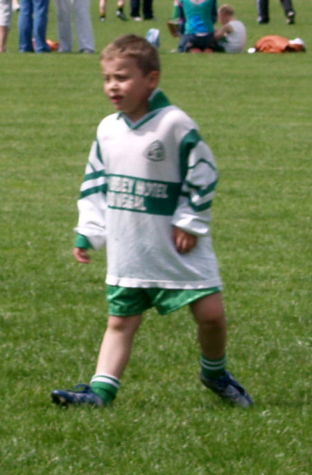 Action from the under 8 blitz in Letterkenny.