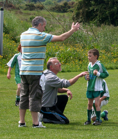 Action from the under 8 blitz in Letterkenny.