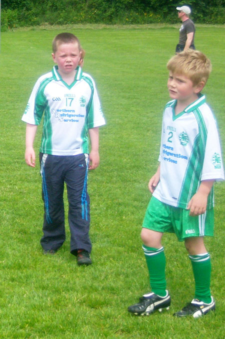 Action from the under 8 blitz in Letterkenny.