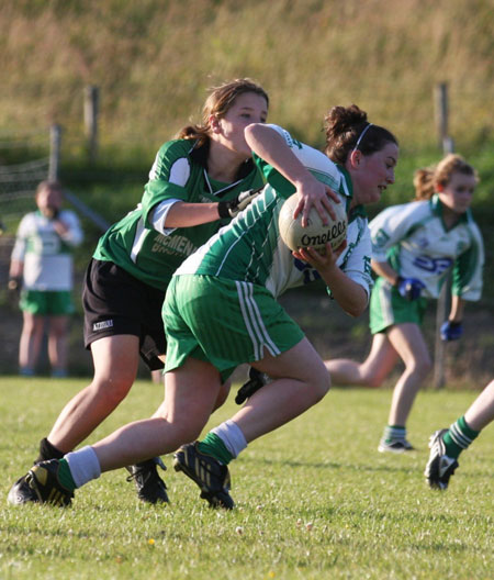 Action from the under 14 county semi final against MacCumhaill\'s.