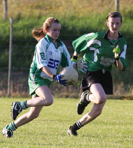 Action from the under 14 county semi final against MacCumhaill\'s.