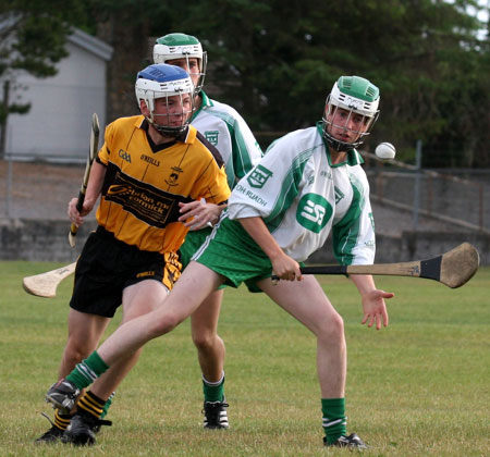 The Aodh Ruadh under 16 hurlers take on Saint Eunans.