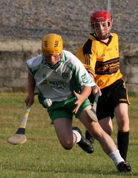 The Aodh Ruadh under 16 hurlers take on Saint Eunans.