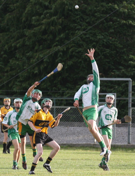 The Aodh Ruadh under 16 hurlers take on Saint Eunans.