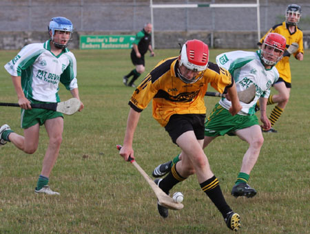 The Aodh Ruadh under 16 hurlers take on Saint Eunans.