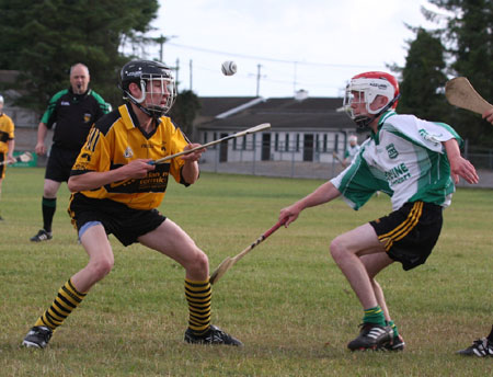 The Aodh Ruadh under 16 hurlers take on Saint Eunans.