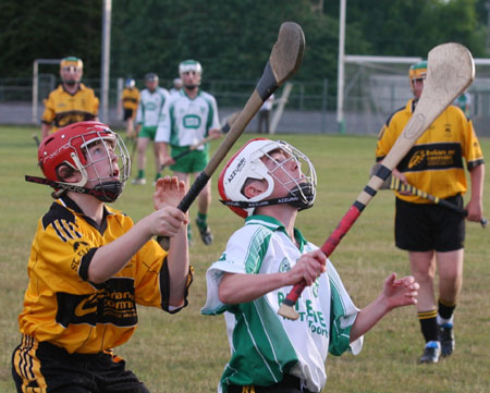 The Aodh Ruadh under 16 hurlers take on Saint Eunans.