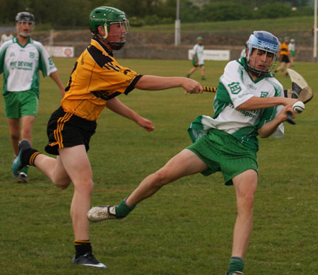 The Aodh Ruadh under 16 hurlers take on Saint Eunans.