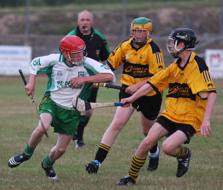 The Aodh Ruadh under 16 hurlers take on Saint Eunans.