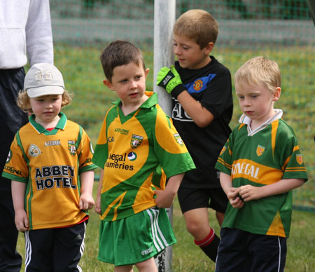 Action from under 8 training in Pirc Aoidh Ruaidh.