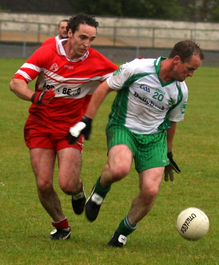 Action from the senior division two match Glenfin.