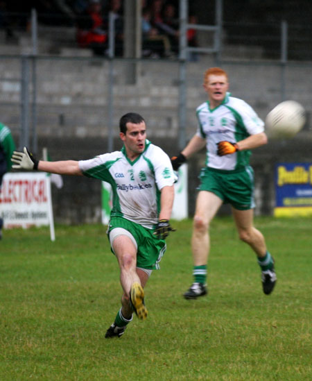 Action from the senior division two match Glenfin.