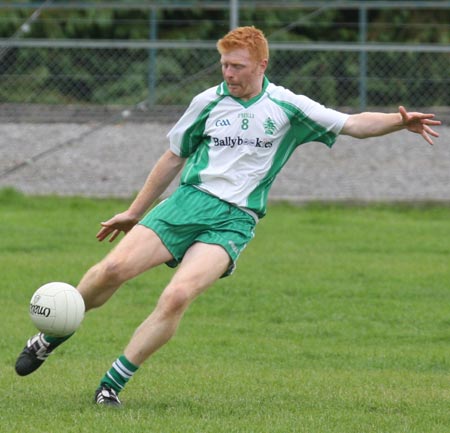 Action from the senior division two match against Fanad Gaels.