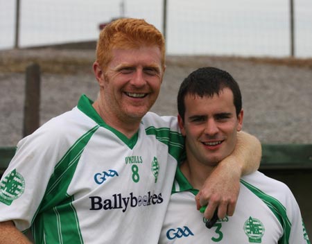 Action from the senior division two match against Fanad Gaels.