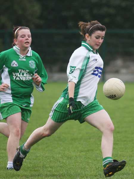 Action from the under 16 game between Saint Naul and Aodh Ruadh.