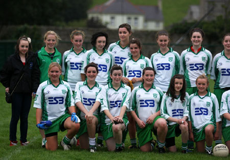 Action from the under 16 game between Saint Naul and Aodh Ruadh.