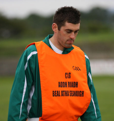 Action from the minor championship quarter-final between Aodh Ruadh and Four Masters.