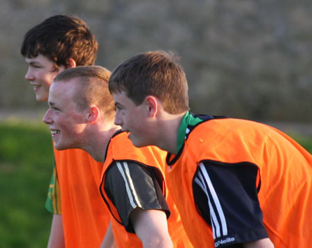 Action from the minor championship quarter-final between Aodh Ruadh and Four Masters.