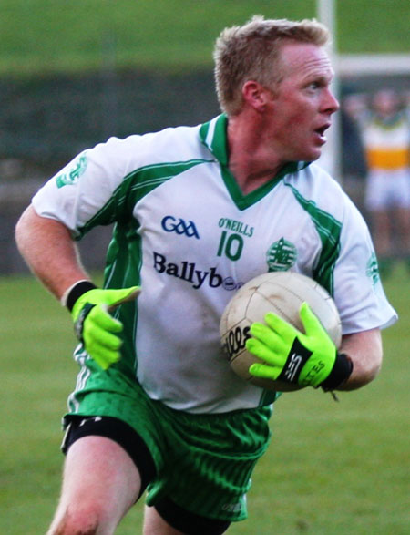 Action from the senior reserve division two match against Kilcar.