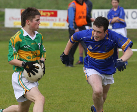 Action from the Óg Sport county finals.