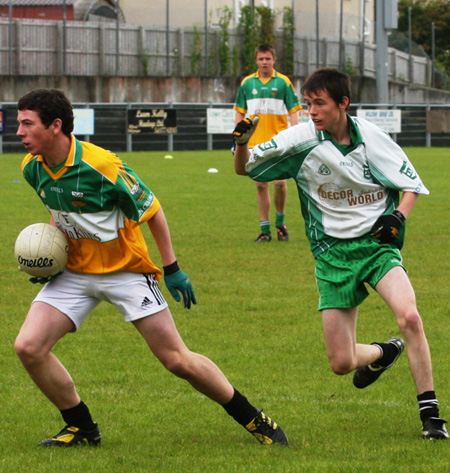 Action from the Óg Sport county finals.