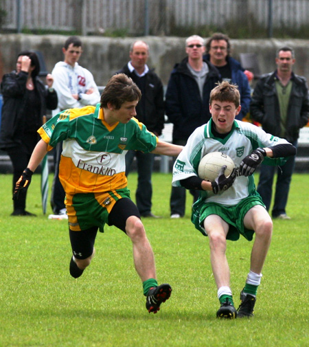 Action from the Óg Sport county finals.