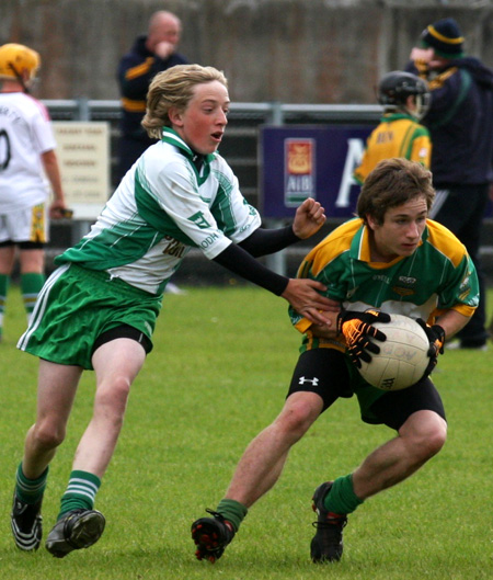 Action from the Óg Sport county finals.