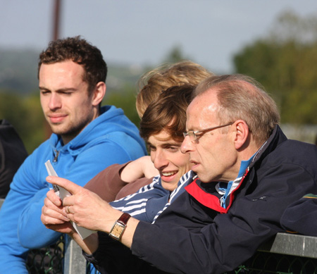 Action from the 2010 ladies intermediate championship final between Aodh Ruadh and Malin.