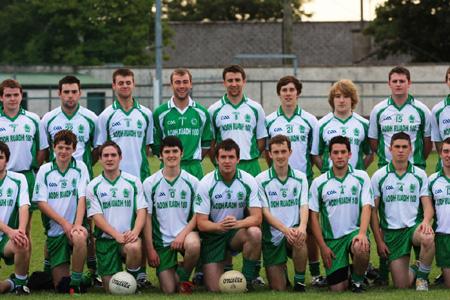 Action from the under 21 championship match against Fanad Gaels.