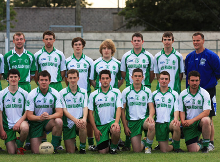 Action from the under 21 championship match against Fanad Gaels.