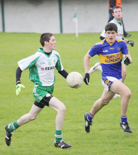 Action from the under 18 county championship game against Kilcar.