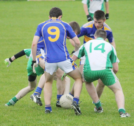 Action from the under 18 county championship game against Kilcar.