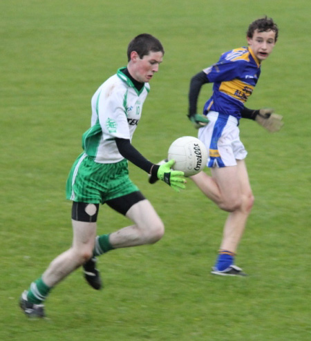 Action from the under 18 county championship game against Kilcar.