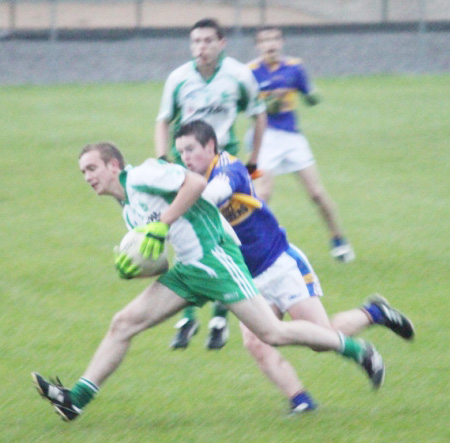Action from the under 18 county championship game against Kilcar.