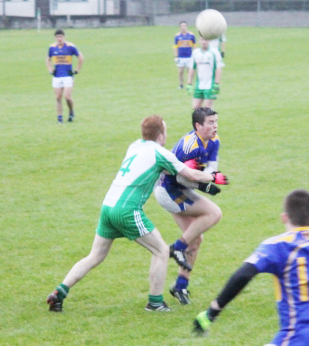 Action from the under 18 county championship game against Kilcar.