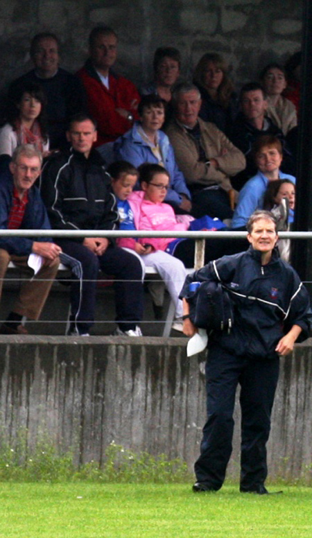 Action from the 2010 ladies intermediate championship final between Aodh Ruadh and Malin.