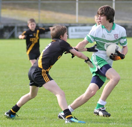 Action from the under 13 county league game against Bundoran.