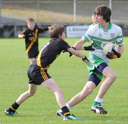 Action from the under 13 county league game against Bundoran.