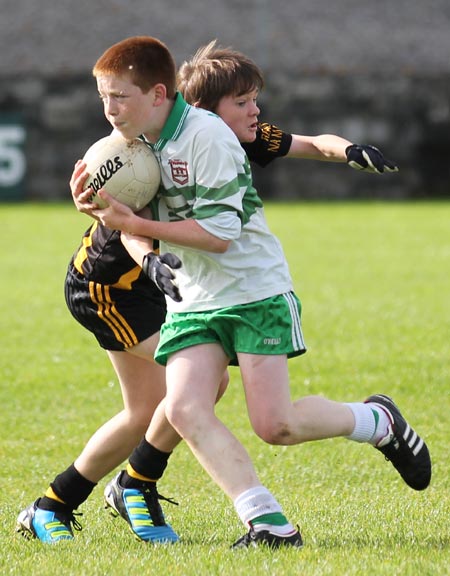 Action from the under 13 county league game against Bundoran.