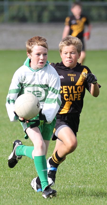 Action from the under 13 county league game against Bundoran.