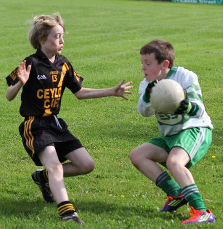 Action from the under 13 county league game against Bundoran.