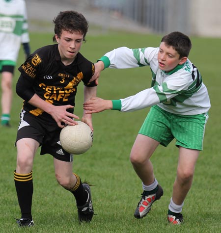 Action from the under 13 county league game against Bundoran.