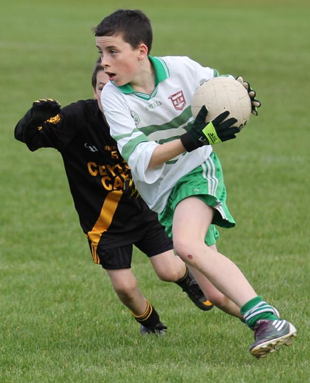 Action from the under 13 county league game against Bundoran.