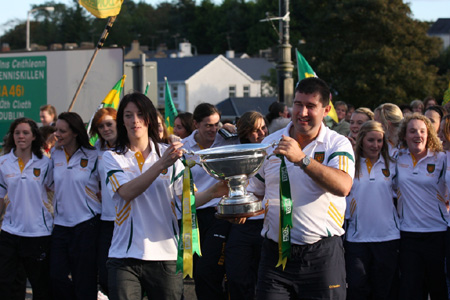 The 2010 All-Ireland ladies intermediate champions return to Donegal.