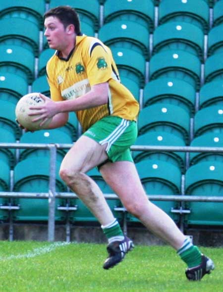 Action from the senior reserve division two match against MacCumhaill's.