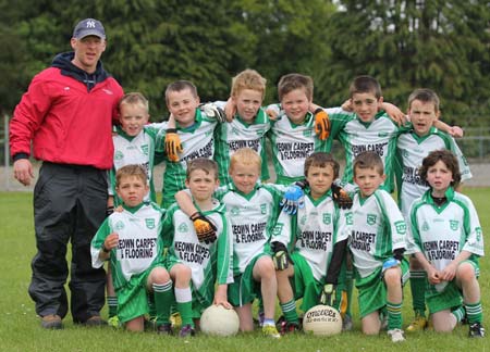 Action from the under 10 blitz in Ballyshannon.