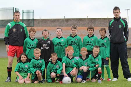 Action from the under 10 blitz in Ballyshannon.